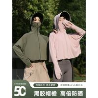 日本MUJIΕ2025防曬衣女夏季防紫外線輕薄涼感指尖防曬服騎行外套
