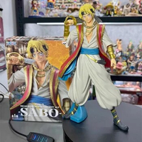 In Stock Bandai Original Figure One Piece Reasurecruise Pirate Couple Koala Sabo Toys Anime Gifts Collect Models Cool Gifts