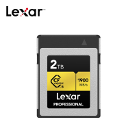 Lexar 雷克沙 Professional Cfexpress Type B Gold Series 2TB記憶卡