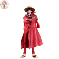 Mô hình One Piece luffy mũ rơm áo choàng đỏ bản kỉ niệm 20 năm cao 25cm , figure mô hình one piece -