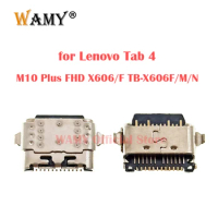 5-10pcs Type-C USB Charging Dock Jack Port Plug for Lenovo Tab 4 M10 Plus FHD X606 X606F TB-X606F/M/N Charging Connector Socket