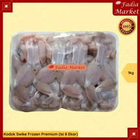 (PULAU JAWA, BALI SAJA) Daging Swike Katak Kodok Frozen Fresh Beku 1kg Isi 8 Ekor