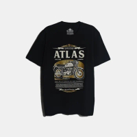 Aktorgaspol T-Shirt NORTON ATLAS BLACK