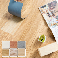 樂嫚妮 (80片)DIY地貼/塑膠PVC仿木紋DIY地板貼 3.4坪-6色