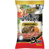 COD น้ำจิ้มสุกี้ สูตรกวางตุ้ง ขนาด 1000 กรัม ตรา เพียวฟู้ดส์ น้ำจิ้ม สุกี้ยากี้ MK รสกลมกล่อม พร้อมส