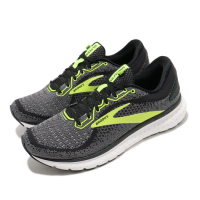 Brooks 慢跑鞋 Glycerin 18 運動 男鞋 路跑 緩震 DNA科技 透氣 健身 球鞋 黑 黃 1103291D024
