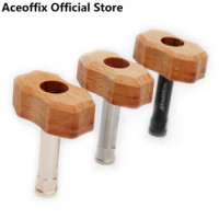 Aceoffix Bike Seatpost Stopper Wood For Brompton Stop Disc Adjustable Length Bike Accessories 12.8g