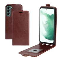 For Samsung Galaxy S23 PLUS S23+ S 23 Flip Vertical Leather Case Retro Skin Card Holder Book Cover For Samsung S23 Plus Bags