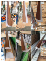 list tembok list siku list tutup list minimalis list sambung serat kayu jati doff laminated PVC plaf