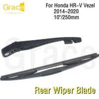 Rear Wiper Blade For Honda HR-V Vezel 10"/250mm Car Windshield Windscreen Rubber 2014 2015 2016 2017 2018 2019 2020
