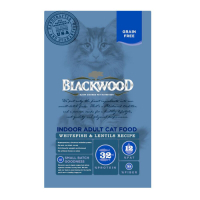 BlackWood 柏萊富 極鮮無穀 室內成貓配方(白鮭魚+扁豆)4磅