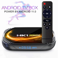 Android 11.0 TV Box Voice Assistant 8K 3D Wifi 4GB RAM 64G 128G S905 X4 Media player Android Box Top Box