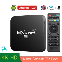 New Smart 4K HD TV Box Android 10.0 Smart TV Box 2.4/5G Dual-WIFI 3D Video Media Player Home Theater TV Set-top Box