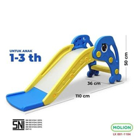 Molion Seluncuran Anak M1104 Motif Lumba Perosotan Plastik HDPE Anti Slip untuk Latihan Keseimbangan