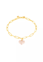 HABIB HABIB Oro Italia 916 Yellow and Rose Gold Bracelet GW38860322(YR)-BI (22K Gold)
