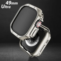 Dropshipping Protective TPU Cover Case for Iwatch Series 9 8 7 6 5 SE Ultra Screen Protector for Apple Watch Case 49mm 45mm 44mm