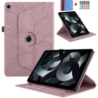 Tree Print Tablet Funda For Apple IPad 10th Gen Case 2022 10.9 inch Flip Shell For IPad 10 10.9 inch 2022 Cover Etui Caqa + Gift