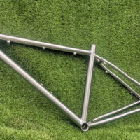 High End Titanium Bike Frame 27.5inch 16/17/18inch Quick Release + 27.5inch Titanium fork Heavy Loading Titanium Rear Rack
