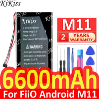 6600mAh KiKiss Powerful Battery M 11 For FiiO Android M11 HIFI Music MP3 Player For Fiio M11 Pro M11Pro Player Batteries