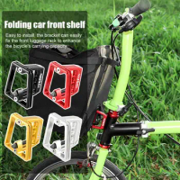Portable Folding Bike Block Adapter Bike Bag Hole Adapter Part Bag Bracket 3 Cycling Mount Holder Rack V9a1