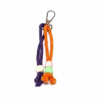 DEVIVOR Gantungan Kunci Macrame Handmade / Aesthetic Bag Charm Gantungan Tas Lucu Pastel Korea Handm