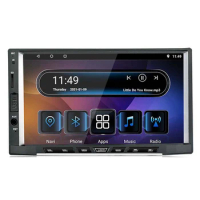 Android 8.1 Car 7 Inch HD Press Screen Player GPS Navigation Radio Stereo SD Card Player Eight Core With 2G Ddr3 + 16G Nand
