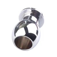 Stainless Steel Hollow Design Anal Plug Anal Plug with Anal Beads for Men and Women Unisex G Spot Anal Sex Toy Couples Prostate