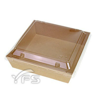 PA-FA435方型輕食盒(OPS低蓋) (點心/蛋糕/沙拉/麵包/三明治/外帶/免洗餐盒)【裕發興包裝】YC0287YC0288
