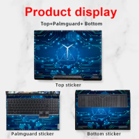 laptop skin for Lenovo Legion 5 2020 15.6 inch Legion 5 pro 2021 protective stickers for Y7000P/R7000P/R9000P