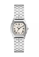 Fossil Fossil Women's Harlow Analog Watch ( ES5363 ) - Quartz, Silver Case, Octagon Dial, 16 MM Silv