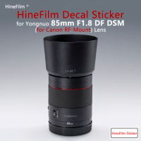 Yongnuo YN85 F1.8 R EF Mount First Gen Lens Premium Decal Skin YN 85mm f/1.8R DF DSM Protector Film 85F1.8R Protective Sticker