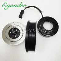 AC Compressor Clutch Pulley VS16 for Ford FOCUS MK2 C-MAX CAMX KUGA 1.6 2.0 FUSION FIESTA 3M5H19D629DG 3M5H19D629DK 1732593