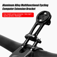 Bike Computer Mount Extend Aluminum Alloy Lightweight Adjustable For Garmin Bryton Cateye Wahoo Bike Computer Bracket