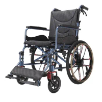 Shock absorption, comfortable wheelchair, foldable and lightweight for the elderly, and multifunctional hand