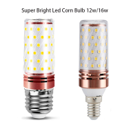 Bóng đèn LED E27 bóng đèn nến 220V E14 đèn Led 12W 16W cho chiếu sáng trong nhà phòng ngủ phòng tắm