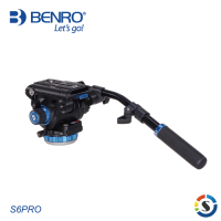 BENRO百諾 S6PRO 鎂鋁合金專業攝影油壓雲台