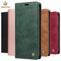 Wallet Case For Samsung Galaxy S8 S9 S10 Plus S20 S21 FE S22 S23 S24 Ultra Holder Magnetic Leather Stand Flip Phone Book Cover