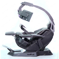 All-in-One Zero Gravity Computer Cockpit Ergonomic Gaming Chair Game Computer Chair
