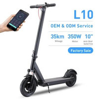 Wholesale Custom Foldable Standing E-scooter 350w 36v 10Ah 2 Wheel Electric Kick Scooters For Adult