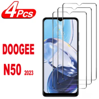 2/4Pcs Tempered Glass For DOOGEE N50 2023 Screen Protector Glass Film