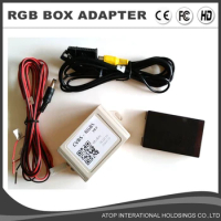 RGB BOX Adapter Aftermarket Rear View Camera CVBS / AV to RGB Converter Adapter For VW RCD510 RNS510 RNS315