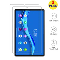 for Lenovo Tab M10 Plus Screen Protector TB-X606 10.3", HD Clear Anti-Scratch &amp; Scratch Resistant Tempered Glass Film