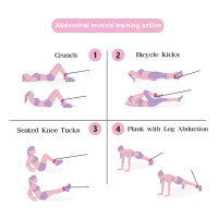 สายการออกกำลังกายปรับได้ D-Ring Foot รองรับ Cuffs Gym Strength Strength Guard