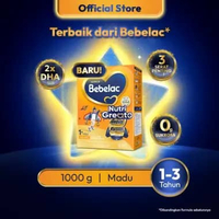 [BARU] Bebelac 1+ (1-3 Tahun) Madu 1000 gr Susu Pertumbuhan Bubuk