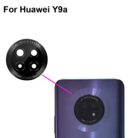 2Pcs High quality For Huawei Y9A Back Rear Camera Glass Lens test good For Huawei Y9a Y9 A Replacement Parts For Huawei Y 9a
