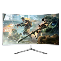 24 inch LED Computer PC Monitor Curved Screen Display Curved Gaming Monitor
