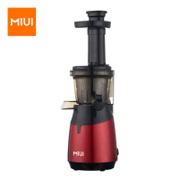 MIUI Slow Juicer Screw Cold Press Extractor Patented Filter-Free Electric Fruit Vegetable Juicer Machine Modle-Portabable