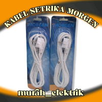 Kabel Setrika Morgen/Kabel Setrika/Kabel Setrika Morgen putih