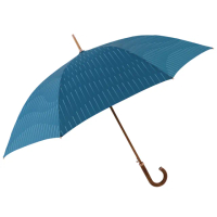 【大振豐】KIULA 雨之協奏曲 自然原木環保自動直傘(抗UV 晴雨兩用 環保傘)