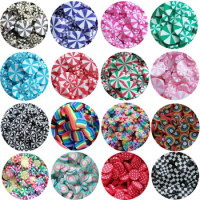 90g Slime Supplies Filler Craft Rainbow Candy Sweet Peppermint Polymer Clay Slices Sprinkles